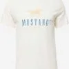 Mustang T-shirts Shirt Alex Heren Ecru -Mustang Verkoop 00c61942fb2284c4f6a2f43e9e4126a2