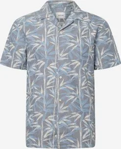 Mustang Casual Overhemden Regular Fit Overhemd Collin Heren Smoky Blue / Duifblauw