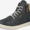 Mustang Hoge Sneakers Sneakers Hoog Dames Nachtblauw -Mustang Verkoop 05b4438433142879c0e110feb3c4619a