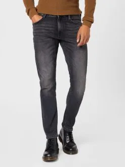 Mustang Straight Regular Jeans OREGON Heren Zwart -Mustang Verkoop 0aba93ac758bc008ce64a0dd1d66e29c