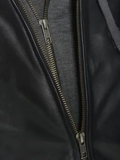 Mustang Leren Jassen Tussenjas Foster Heren Zwart -Mustang Verkoop 0b652468157502d0a718824f9015cdf6