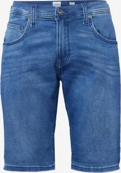 Mustang Denim Shorts Regular Jeans Chicago Heren Blauw