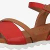 Mustang Sandalen Met Hak Sandaal Dames Rood