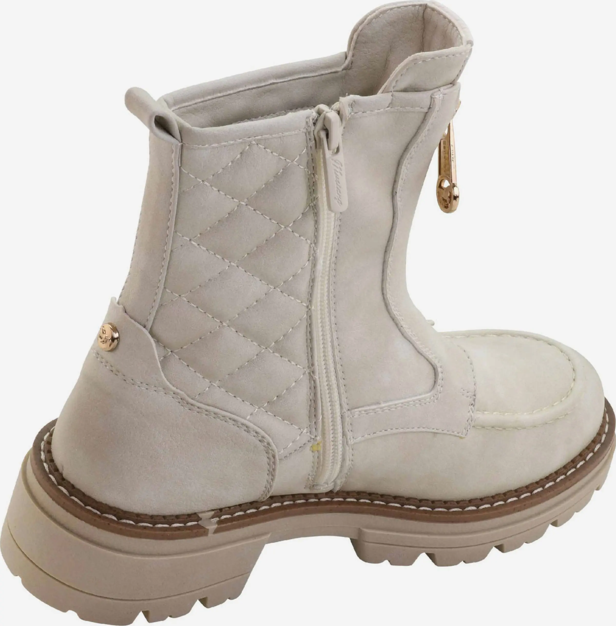 Mustang Klassieke Enkellaarsjes Enkellaarsjes 1437501 Dames Beige 6 Mustang Klassieke Enkellaarsjes Enkellaarsjes 1437501 Dames Beige - Afbeelding 4