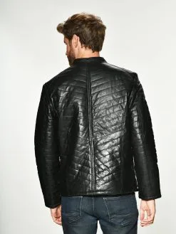 Mustang Leren Jassen Tussenjas Jonas Heren Zwart -Mustang Verkoop 1c3daf92842ee0c9d0ddf458274feb12