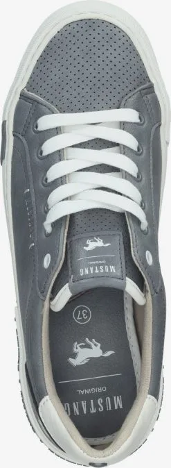 Mustang Casual Sneakers Sneakers Laag Dames Grijs -Mustang Verkoop 1d0784c81266ba12fc139945d4f6827f