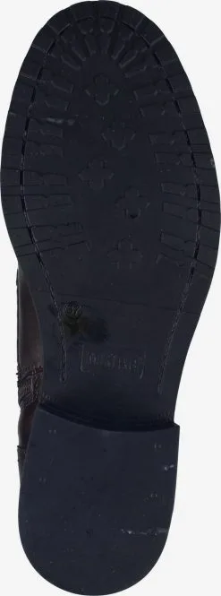 Mustang Enkellaarsjes Veterlaarsjes Dames Donkerbruin -Mustang Verkoop 1e842002a594b65d8e294f16bb87b032