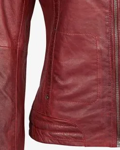 Mustang Leren Jassen Tussenjas Ryana Dames Pastelrood -Mustang Verkoop 22c15acb6c941a47bfe853d75fcbc5ad