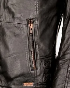 Mustang Leren Jassen Tussenjas Larry Dames Zwart -Mustang Verkoop 24d593ccb3e15ebbb4e008701555e004