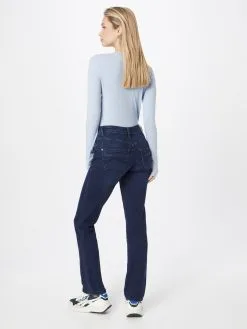 Mustang Straight Regular Jeans Sissy Dames Blauw -Mustang Verkoop 26ff1aac8be95d57211b2d8f68fec510