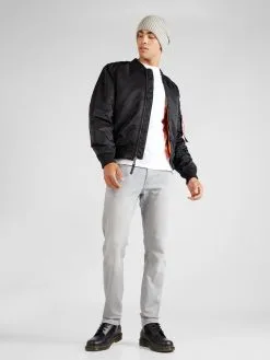 Mustang Jeans Slimfit Jeans OREGON Heren Grijs -Mustang Verkoop 27d21eeaad5eba93eda10c6dbda8289e