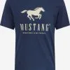 Mustang T-shirts Shirt ALEX Heren Nachtblauw -Mustang Verkoop 29c34035103f86d8b17d69d61c3eb447