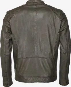 Mustang Leren Jassen Tussenjas Heren Donkergroen -Mustang Verkoop 2bf5bff67bd59afcc66e568ae95b4a3a