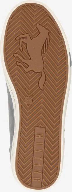 Mustang Skate Sneakers Sneakers Laag Dames Smoky Blue -Mustang Verkoop 2d65bb53335bb05159abb3958293311b