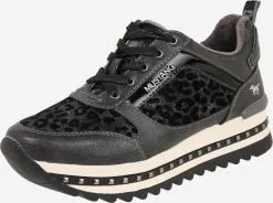 Mustang Fashion Sneakers Sneakers Laag Dames Grafiet