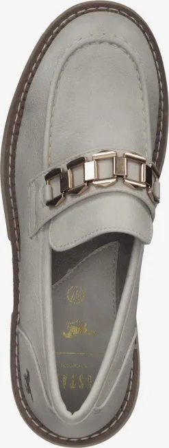 Mustang Loafers Instappers Dames Grijs -Mustang Verkoop 2fab8aa263ff104232337ed1de8f3204