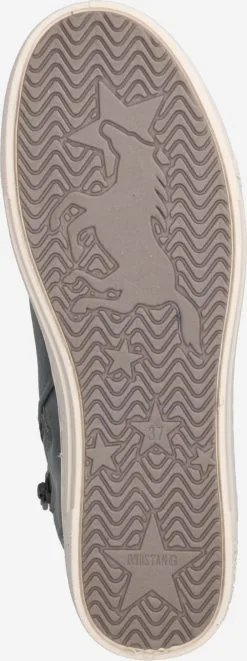 Mustang Hoge Sneakers Sneakers Hoog Dames Donkergrijs -Mustang Verkoop 2ff72891aa01ad02f8d269c0fb076b08