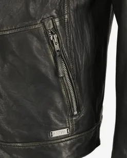 Mustang Leren Jassen Tussenjas 31020140 Heren Zwart -Mustang Verkoop 32794d22886ec5ac1a170c048d3b63c9