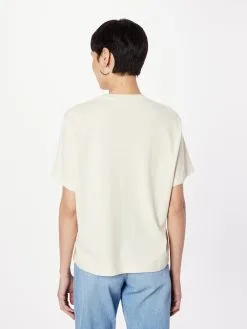 Mustang T-shirts Shirt Alina Dames Natuurwit -Mustang Verkoop 35af3af6dcf694504626df84488076af