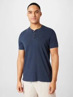 Mustang T-shirts Shirt Alex Heren Marine -Mustang Verkoop 3706bddb9f46b1dae3205d28cd13e938