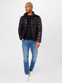 Mustang Straight Regular Jeans OREGON Heren Blauw -Mustang Verkoop 37fb6c6e687744b943397f0ca904c0cd