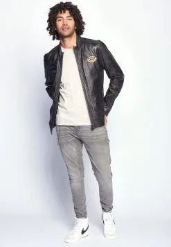 Mustang Leren Jassen Tussenjas Varberg Heren Donkerbruin -Mustang Verkoop 3bb4e3af75e0366c107c7be61cb00949