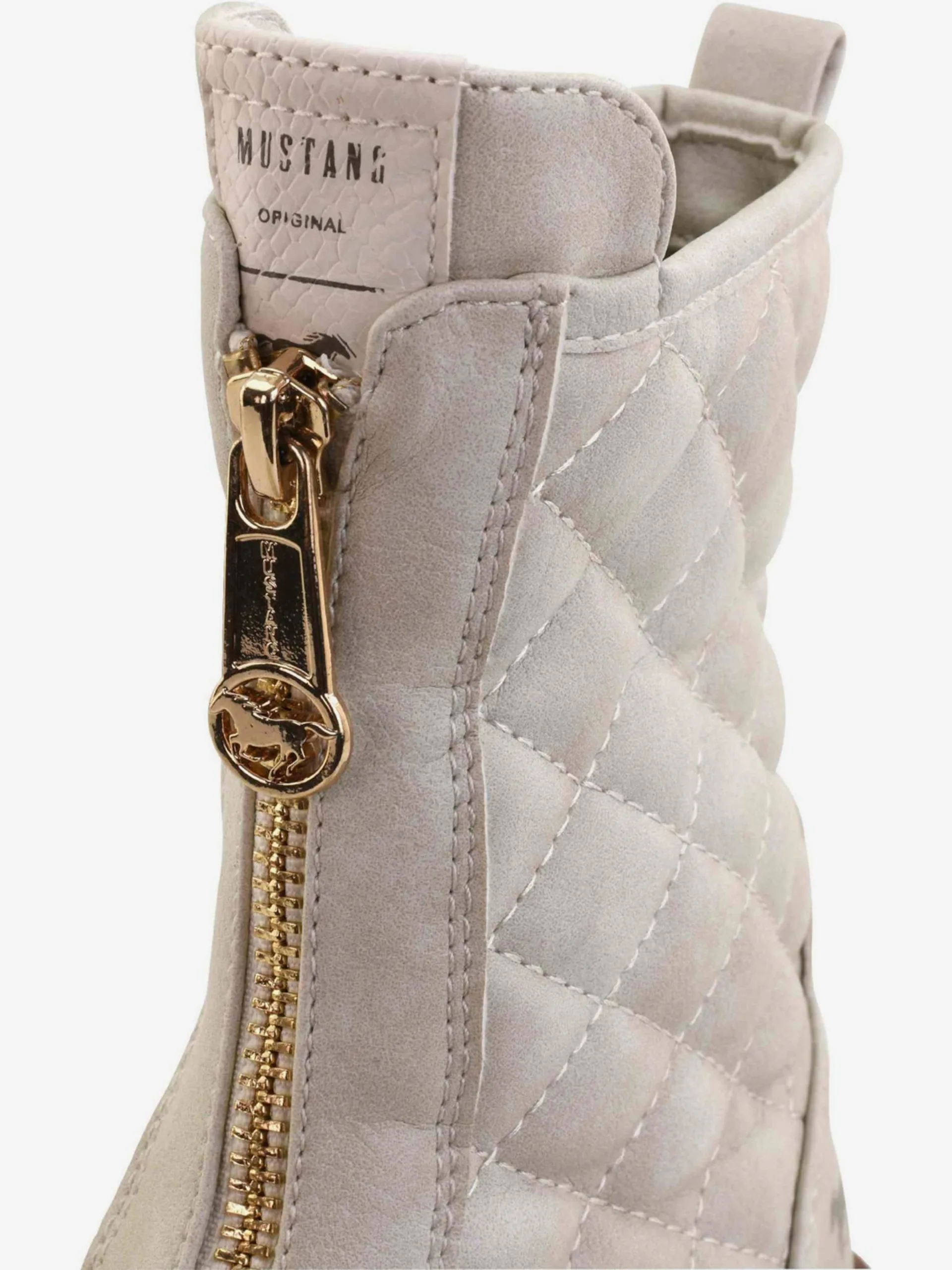 Mustang Klassieke Enkellaarsjes Enkellaarsjes 1437501 Dames Beige 7 Mustang Klassieke Enkellaarsjes Enkellaarsjes 1437501 Dames Beige - Afbeelding 5