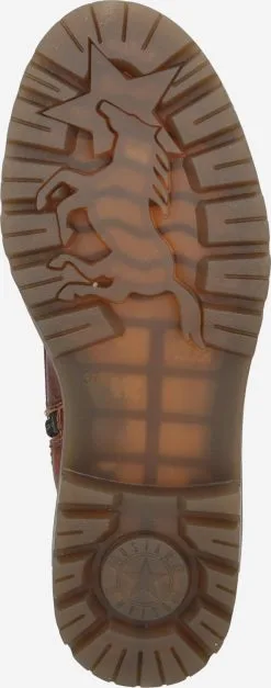 Mustang Enkellaarsjes Veterlaarsjes Dames Kastanjebruin -Mustang Verkoop 3cc604ed786a90e8ce92de7423542ce1