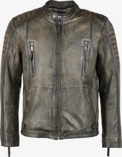 Mustang Leren Jassen Tussenjas Cruz Heren Bruin