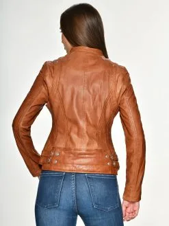 Mustang Leren Jassen Tussenjas Marianne Dames Cognac -Mustang Verkoop 3f4dd5b118e65916e144d8e908f87c7d