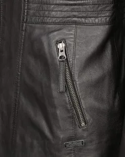 Mustang Leren Jassen Tussenjas Gloria Dames Zwart -Mustang Verkoop 44c9a6bf8a9410f58a83cce4df4cf6c4