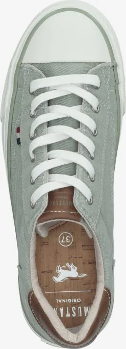 Mustang Casual Sneakers Sneakers Laag Dames Lichtgroen -Mustang Verkoop 46144762b2d0a32fe1c872794dfb178c