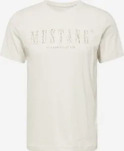 Mustang T-shirts Shirt Alex Heren Ivoor