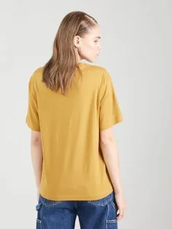 Mustang T-shirts Shirt ALINA Dames Goudgeel -Mustang Verkoop 4acd97e2a8d6d91446d659a9045f4f38