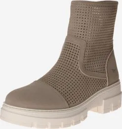 Mustang Klassieke Enkellaarsjes Enkellaarsjes Dames Camel