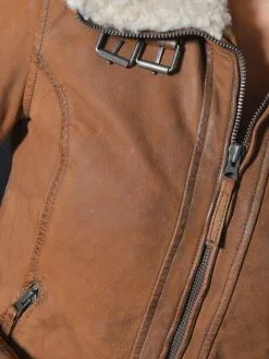 Mustang Leren Jassen Tussenjas Lovells Dames Bruin -Mustang Verkoop 4c205a13c9328a5a824d5c2ef7bc6c9a