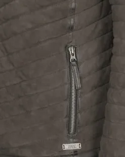 Mustang Leren Jassen Tussenjas Heren Grafiet -Mustang Verkoop 527b982f402be5ea37ae70829d3170e0