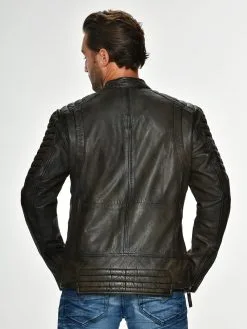 Mustang Leren Jassen Tussenjas Cruz Heren Bruin -Mustang Verkoop 527df7ebc777c2699d985f759a55419c