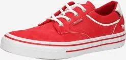 Mustang Skate Sneakers Sneakers Laag Dames Rood