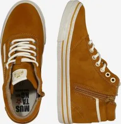 Mustang Hoge Sneakers Sneakers Hoog Dames Honing -Mustang Verkoop 5445e67089778190bd9bb45b741f0ce1