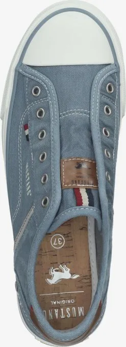 Mustang Slip-on Sneakers Slip-on Dames Duifblauw -Mustang Verkoop 5bb0a14c97364ee63cd9e86f2f7358b7
