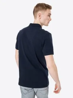 Mustang Polos Shirt Heren Donkerblauw -Mustang Verkoop 5bf386cad0091108034bb3852c695430