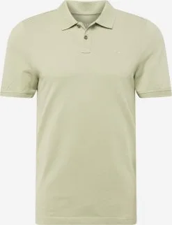 Mustang Polos Shirt Pablo Heren Pastelgroen