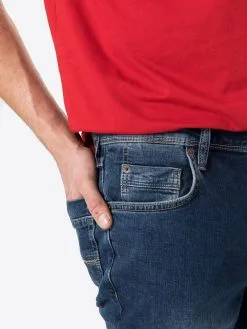 Mustang Straight Regular Jeans Washington Heren Donkerblauw -Mustang Verkoop 5eb5751b87cb493c80c314f454a89a78