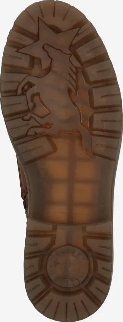 Mustang Enkellaarsjes Veterlaarsjes Dames Bruin -Mustang Verkoop 602a61963a3ce221a6c5763525bfc9ff