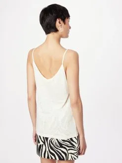 Mustang Spaghetti Tops Top Alma Dames Wit -Mustang Verkoop 60d0cbe4098a5a20306ae5853f907d8b