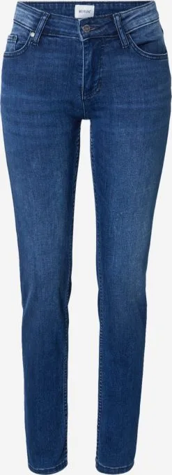 Mustang Jeans Slimfit Jeans Sissy Dames Blauw