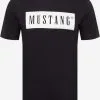 Mustang T-shirts Shirt Alex Heren Zwart -Mustang Verkoop 64b85b97d62688f8066b5e46463f22b7