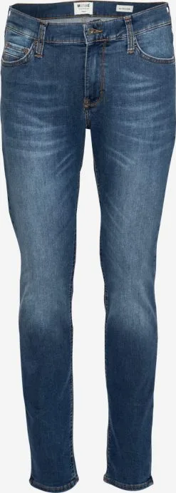 Mustang Straight Regular Jeans Vegas Heren Donkerblauw