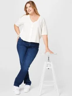 Mustang Straight Regular Jeans Sissy Dames Donkerblauw -Mustang Verkoop 687a03d9574d2813f567042ae97eb59c